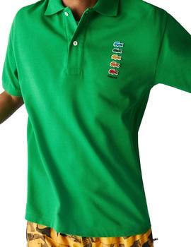 Polo de hombre Lacoste x Polaroid classic fit con cocodrilos