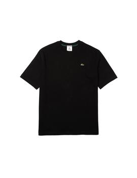 Camiseta unisex Lacoste LIVE loose fit de algodón