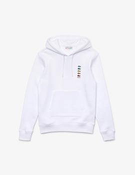 Sudadera felpa de algodón Lacoste x Polaroid