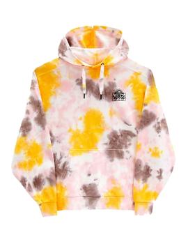 Sudadera extragrande con capucha Vans Mascy Grunge Wash