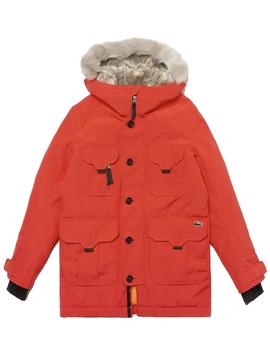 Parka Lacoste Live Unisex acolchada con capucha