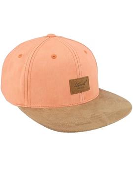 SUEDE CAP WRINKLE ORANGE