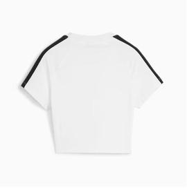 camiseta ICONIC T7 Baby Tee, PUMA White