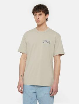 DICKIES AITKIN CHEST TEE - CAMISETA KHAKI