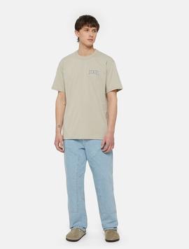 DICKIES AITKIN CHEST TEE - CAMISETA KHAKI