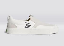 SLIP-ON PRO Off-White Canvas Vintage