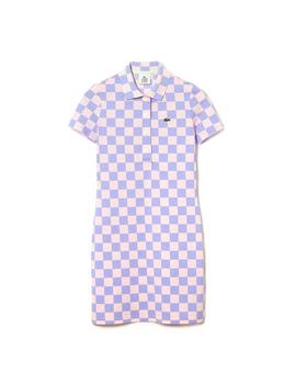 Vestido polo mujer Lacoste LIVE de piqué de algodón